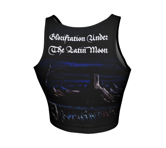 VARATHRON Glorification Under the Latin Moon official crop top by Metal Mistress