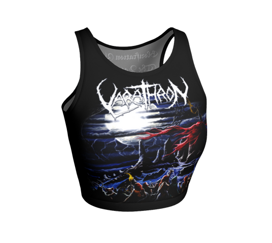 VARATHRON Glorification Under the Latin Moon official crop top by Metal Mistress