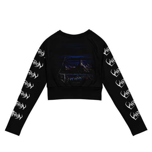 VARATHRON Glorification Under the Latin Moon official long sleeve crop top by Metal Mistress