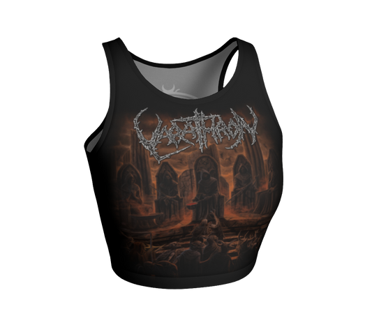 VARATHRON Patriarchs of Evil official crop top by Metal Mistress