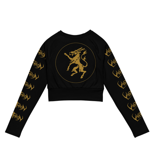 VARATHRON Walpurgisnacht official long sleeve crop top by Metal Mistress