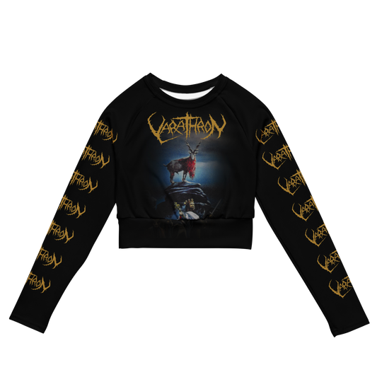 VARATHRON Walpurgisnacht official long sleeve crop top by Metal Mistress