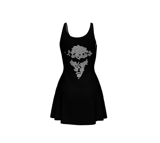 Venom - At War With Satan official flare dress by Metal Mistress