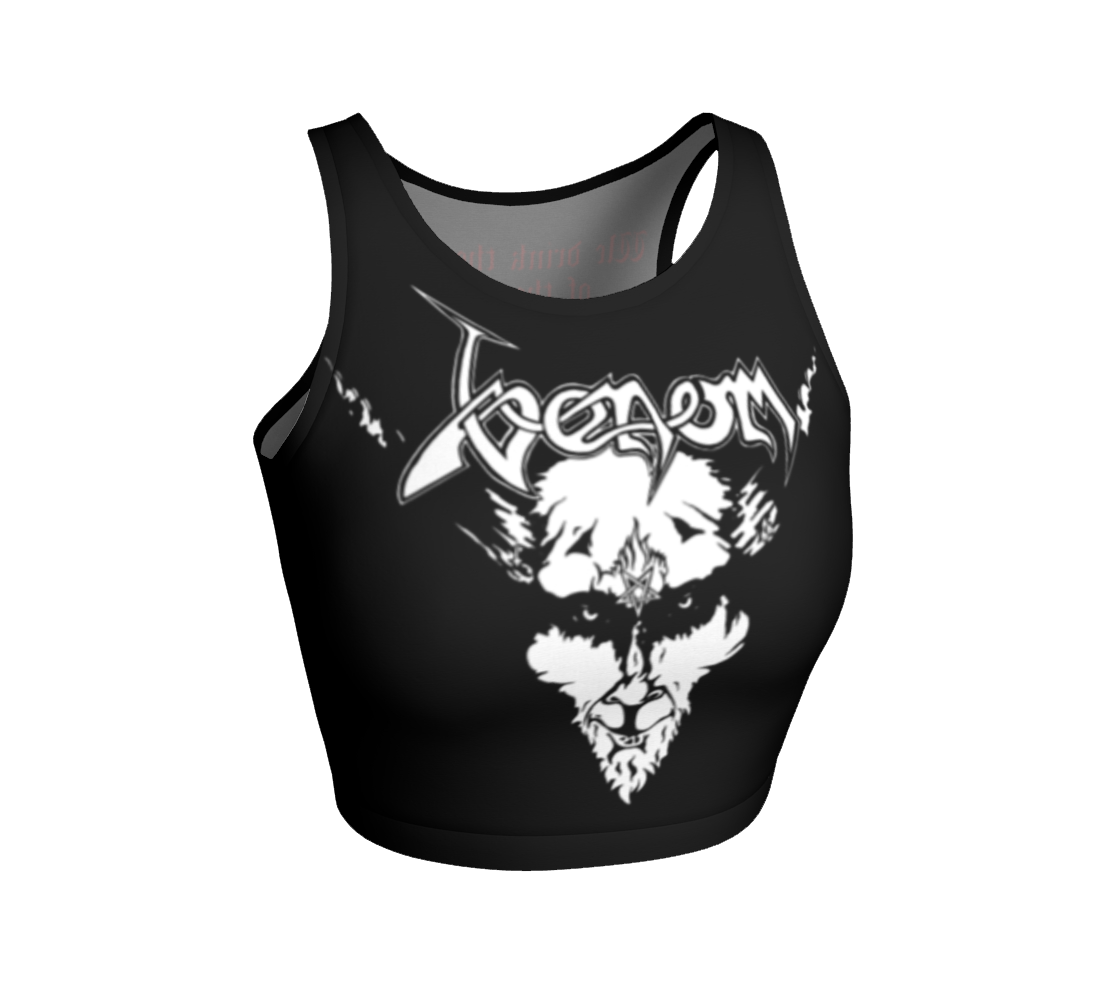 Venom - Black Metal official crop top by Metal Mistress