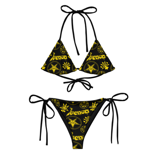 Venom official licensed pattern bikini swimsuit by Metal Mistress