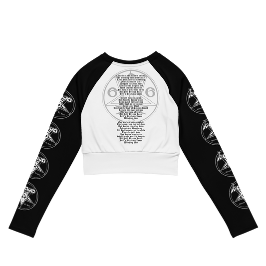 Venom - Welcome to Hell official long sleeve crop top by Metal Mistress