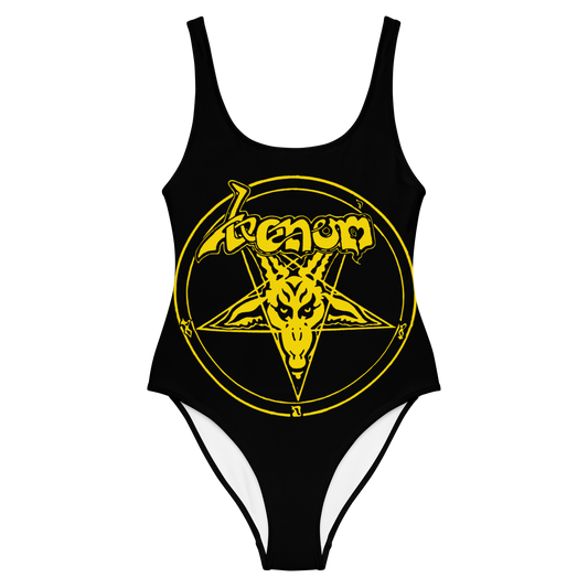 Venom Welcome to Hell official licensed bodysuit for swimming by Metal Mistress