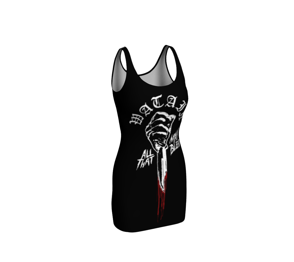 Watain All That May Bleed official bodycon dress by Metal Mistress