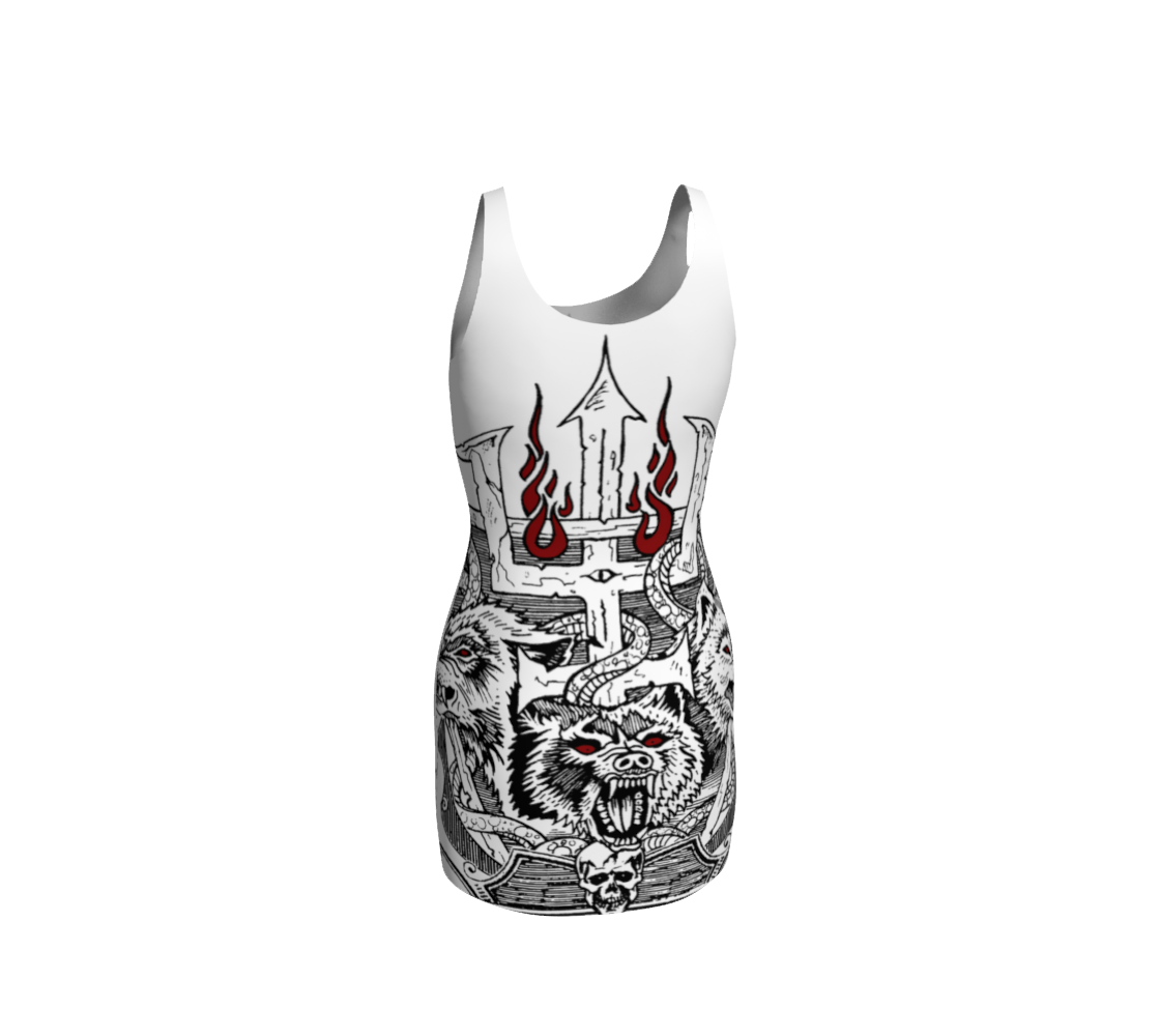 WATAIN Lawless Darkness Bodycon Dress
