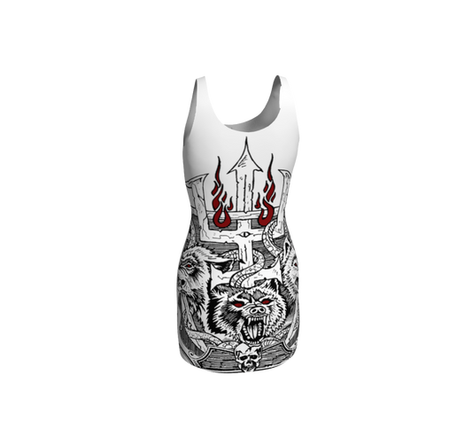 WATAIN Lawless Darkness Bodycon Dress