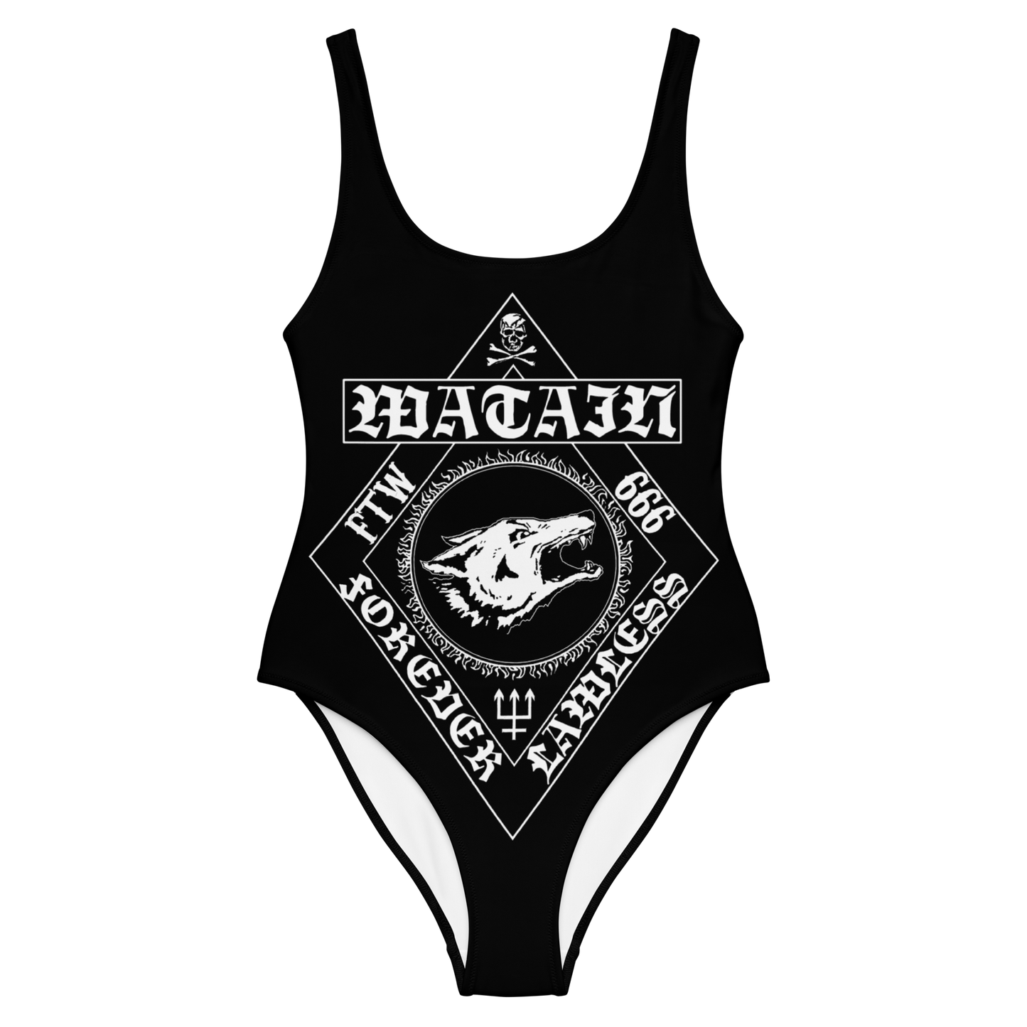 Watain Sworn to the Dark official one piece swimsuit by Metal Mistress