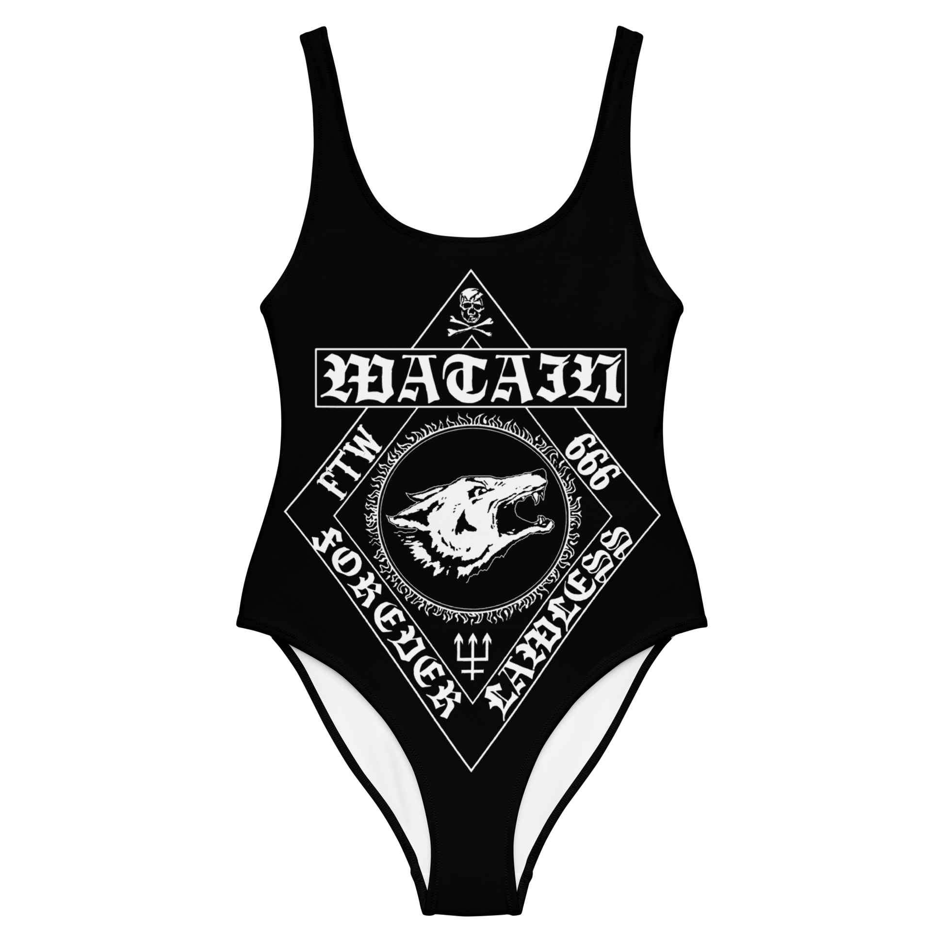 Watain Sworn to the Dark official one piece swimsuit by Metal Mistress