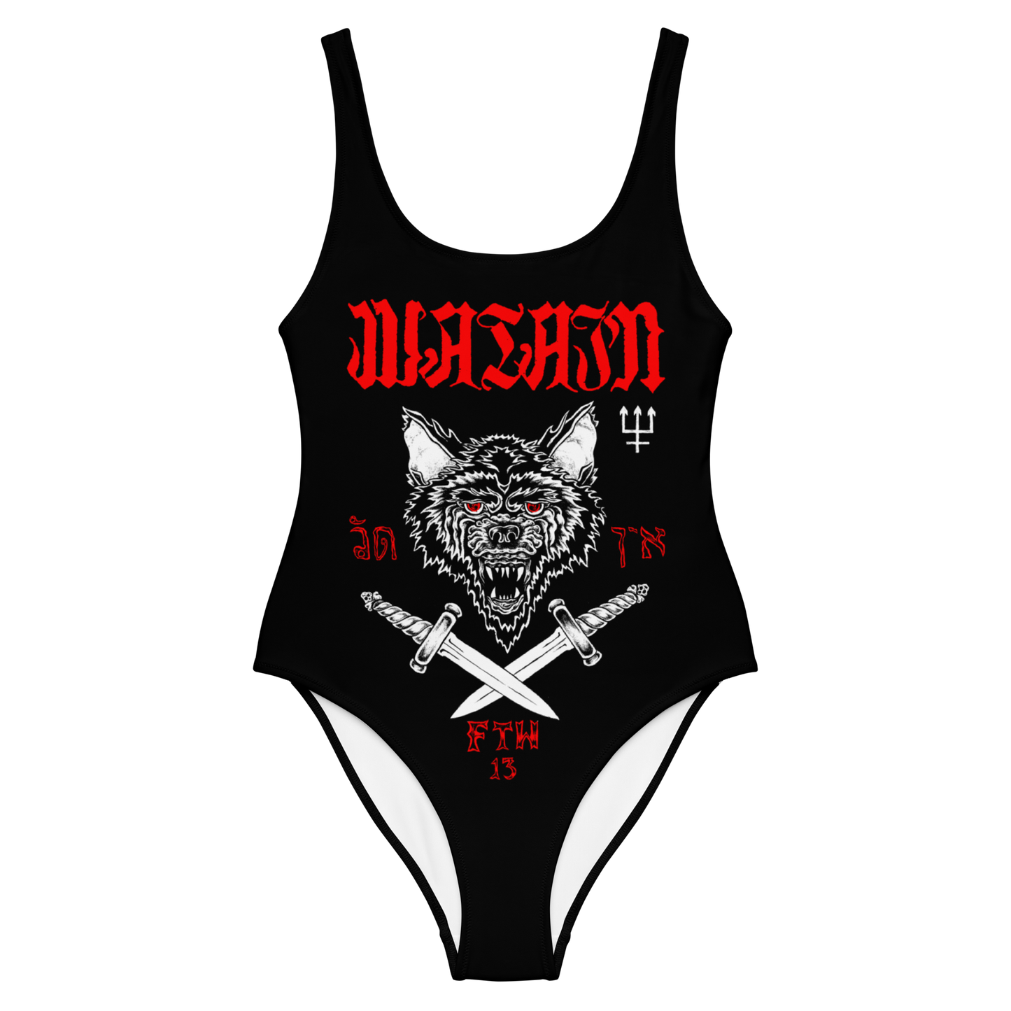 Watain Sworn to the Dark official swimsuit by Metal Mistress