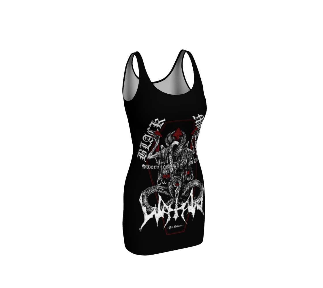 Watain Sworn to the Dark official bodycon dress by Metal Mistress