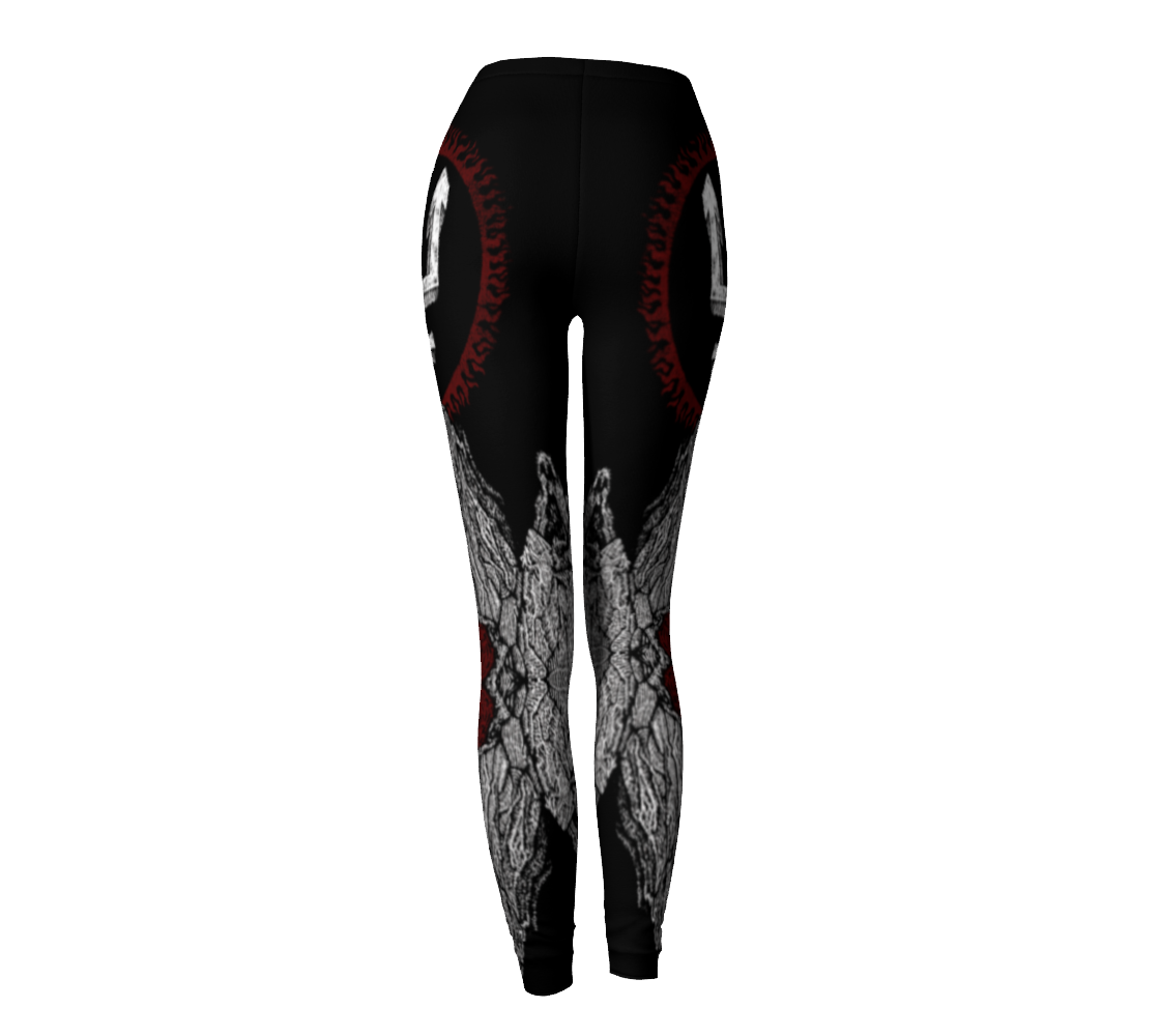 WATAIN Trident Wolf Eclipse Leggings