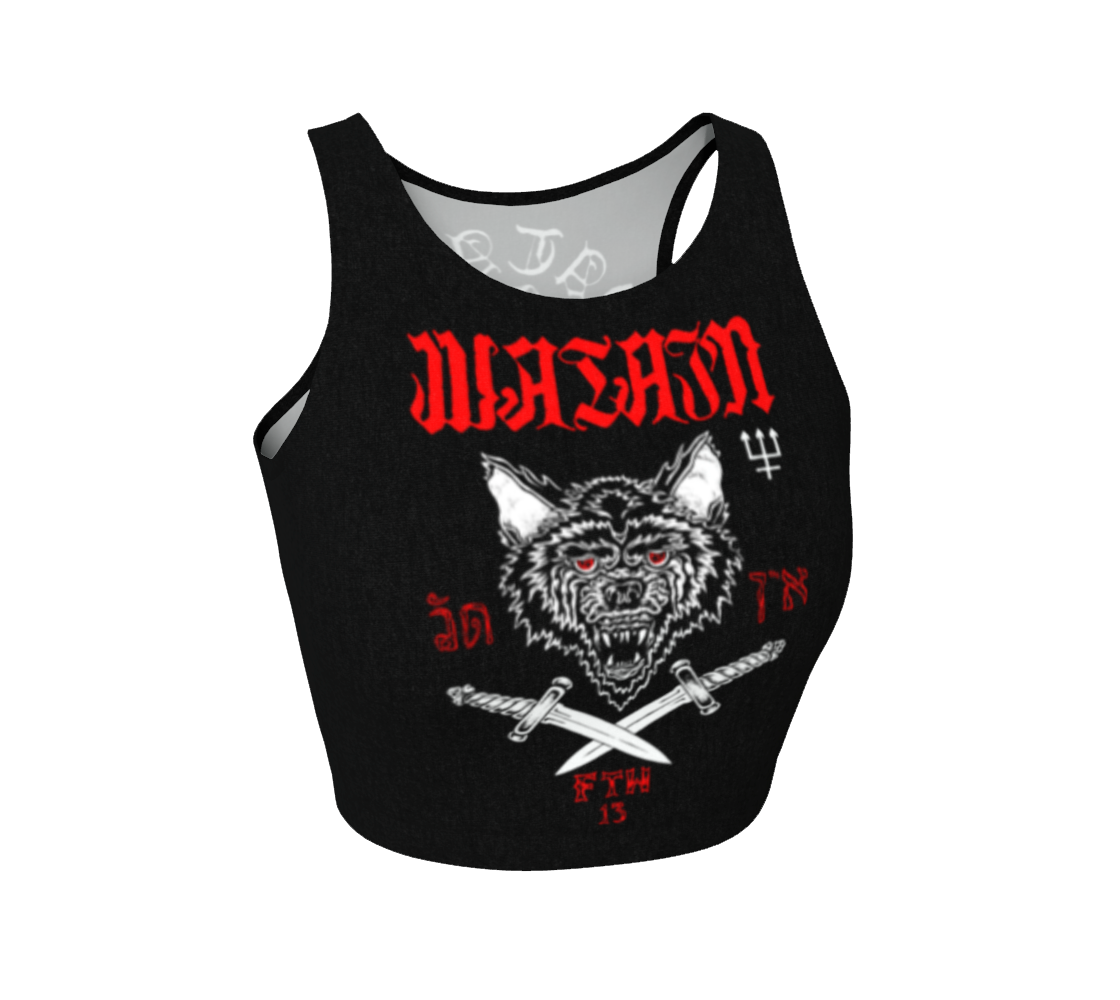 Watain Wild Hunt official crop top by Metal Mistress