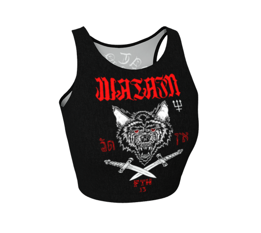 Watain Wild Hunt official crop top by Metal Mistress