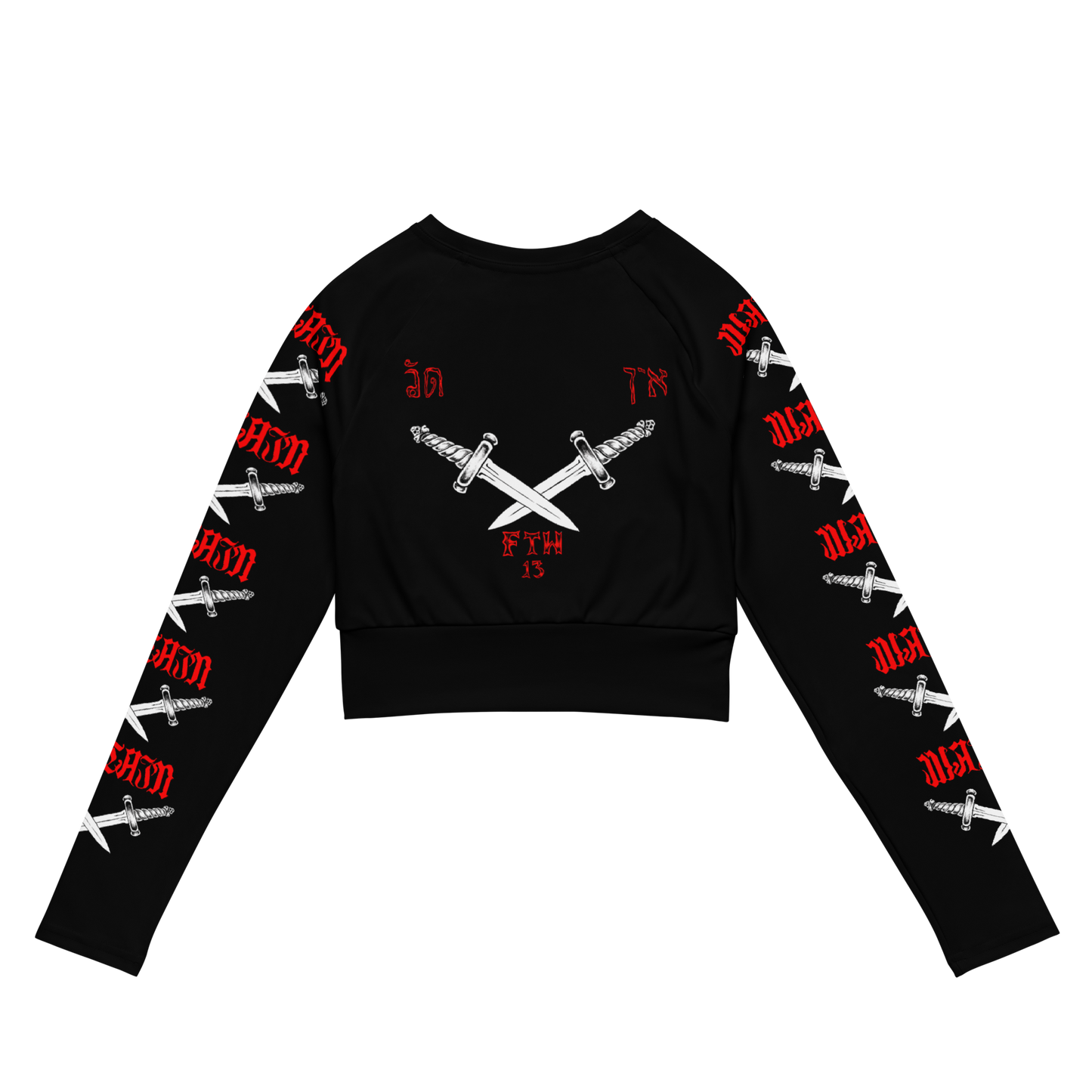 WATAIN Wild Hunt Era Long Sleeve Crop Top