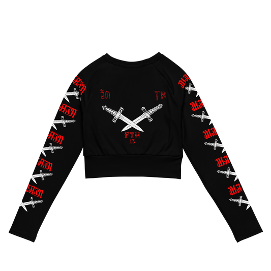 WATAIN Wild Hunt Era Long Sleeve Crop Top