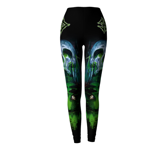 Hellfekted Woe to the Kingdom of Blood official leggings by Metal Mistress