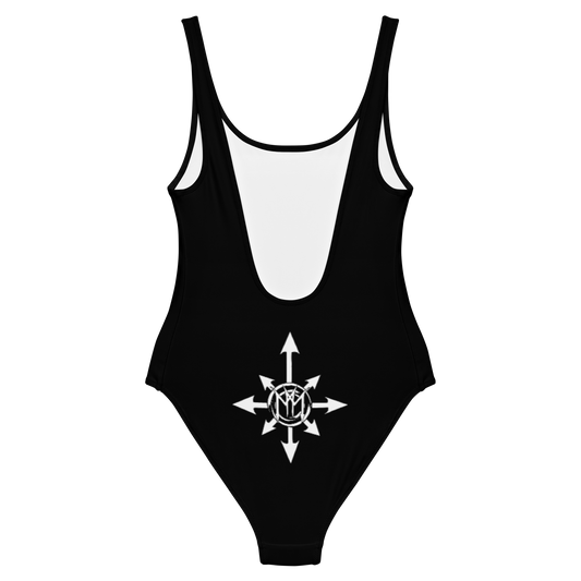 METAL MISTRESS Goat Head One-Piece Swimsuit