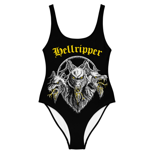 Hellripper - Goat Kvlt Official Swimming Bodysuit by Metal Mistress