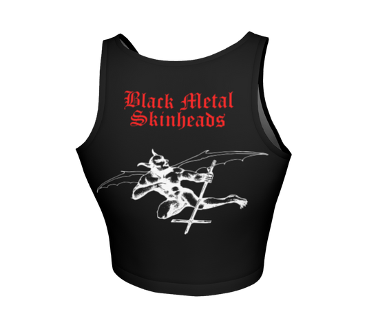Blasphemy - Blood Upon the Altar Official Fitted Crop Top by Metal Mistress