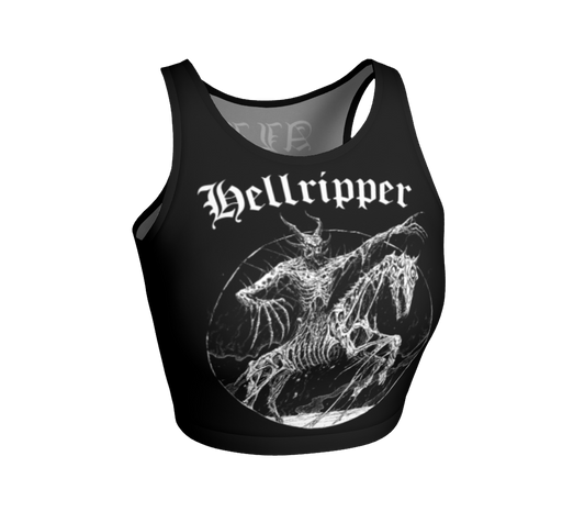 Hellripper - The Nuckelavee Official Fitted Crop Top by Metal Mistress