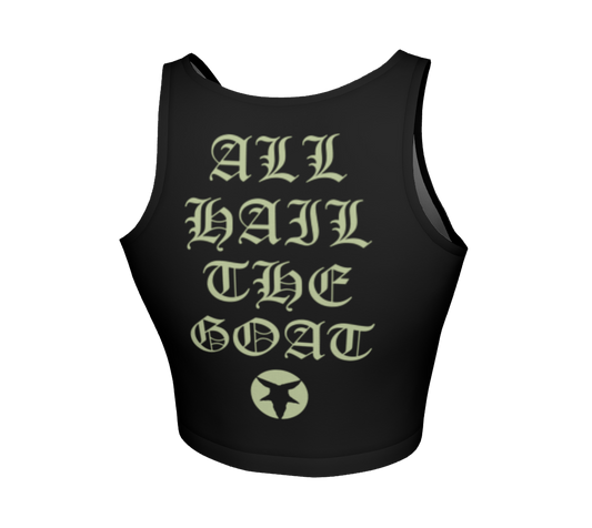 Hellripper - Warlocks Grim & Withered Hags Official Fitted Crop Top by Metal Mistress