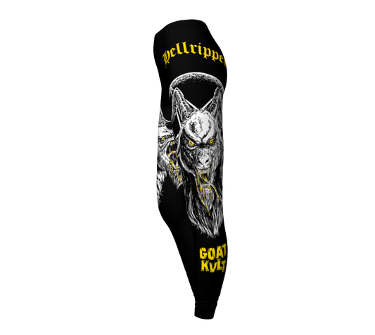 Hellripper - Goat Kvlt Official Leggings by Metal Mistress