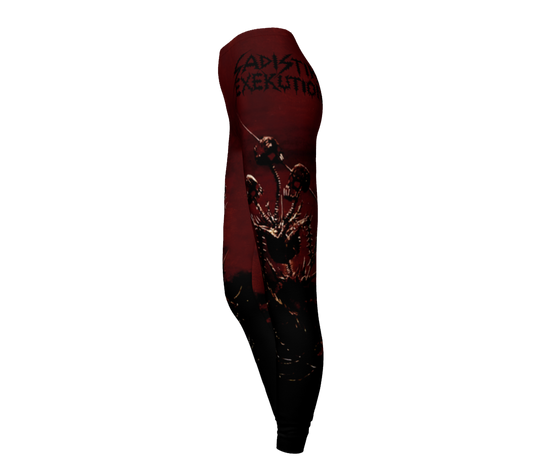 Sadistik Exekution - We Are Death...Fukk You! Official Leggings by Metal Mistress